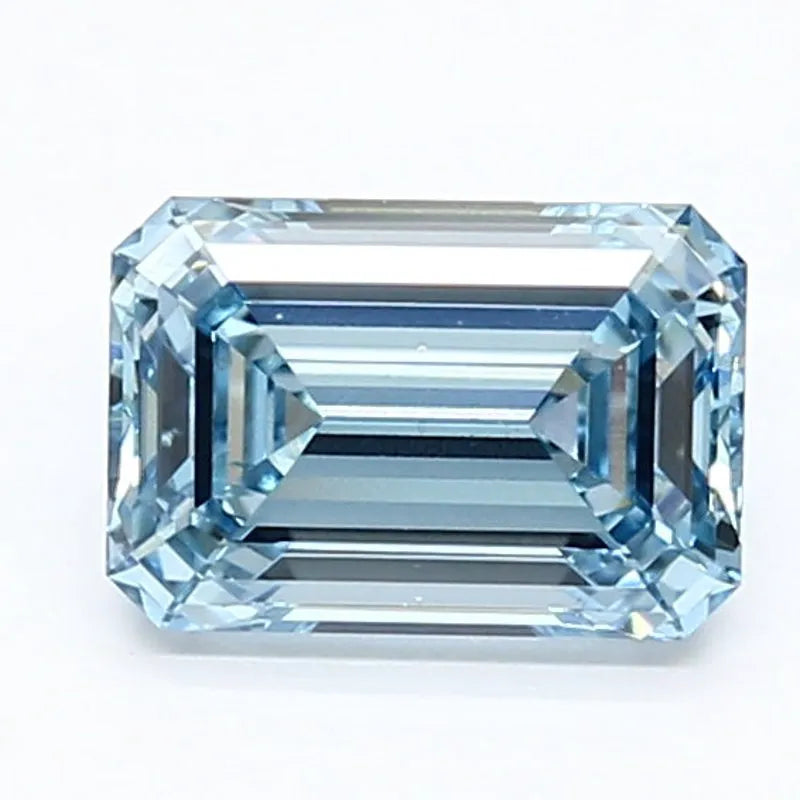 DovEggs 1.460ct Emerald F.I.Blue VS1-LAB GROWN DIAMOND-LET125A10