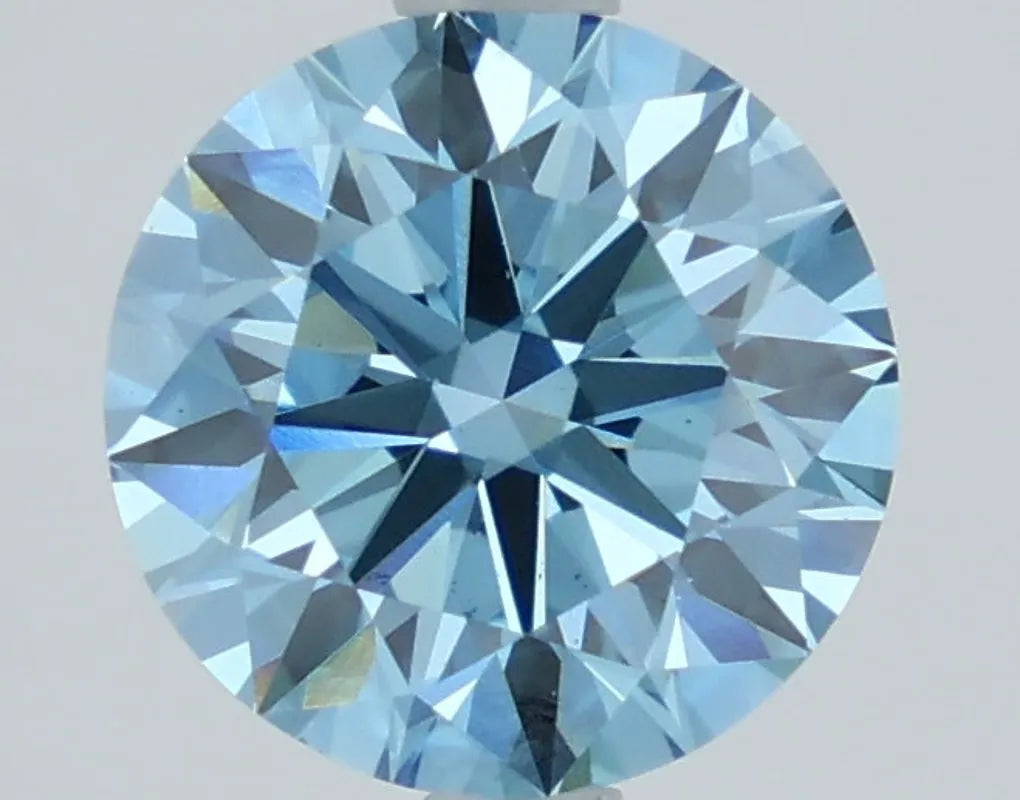 DovEggs 1.990ct Round F.V.Blue VS1-LAB GROWN DIAMOND-LHQ34A24