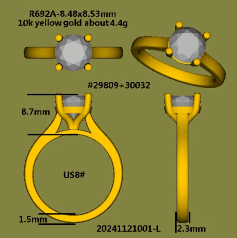 Wedding band for #29809