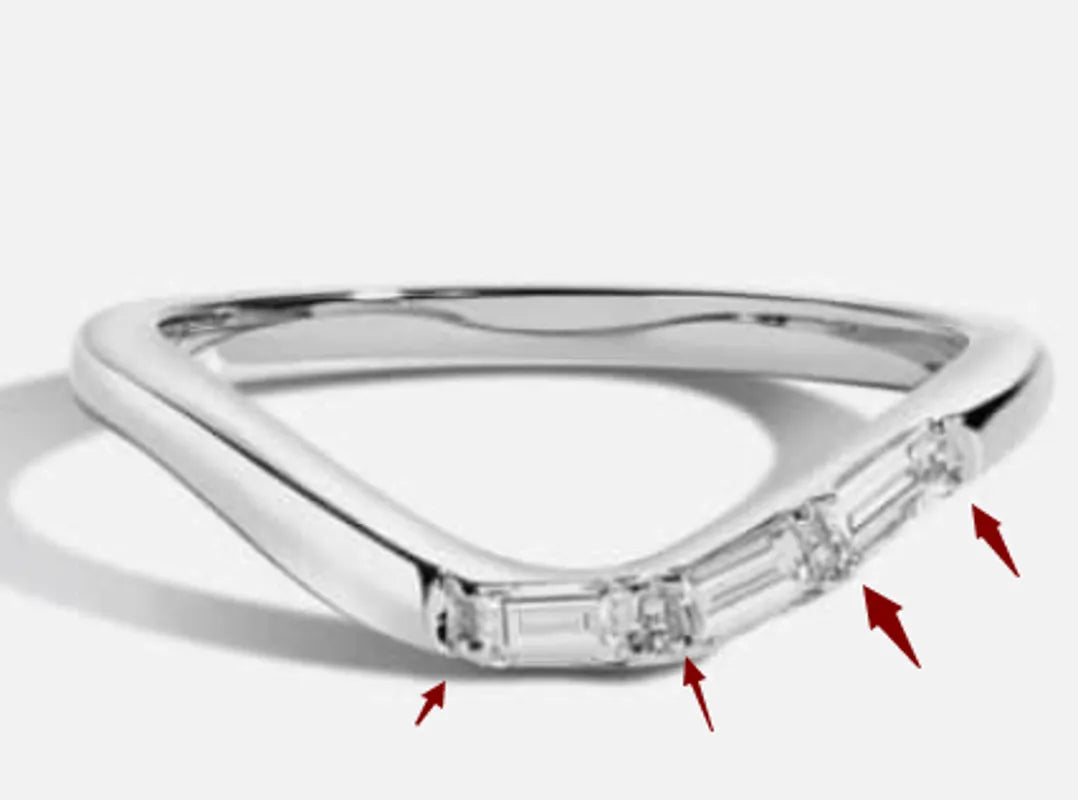 Wedding band for #21662
