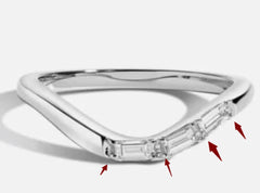 Wedding band for #21662