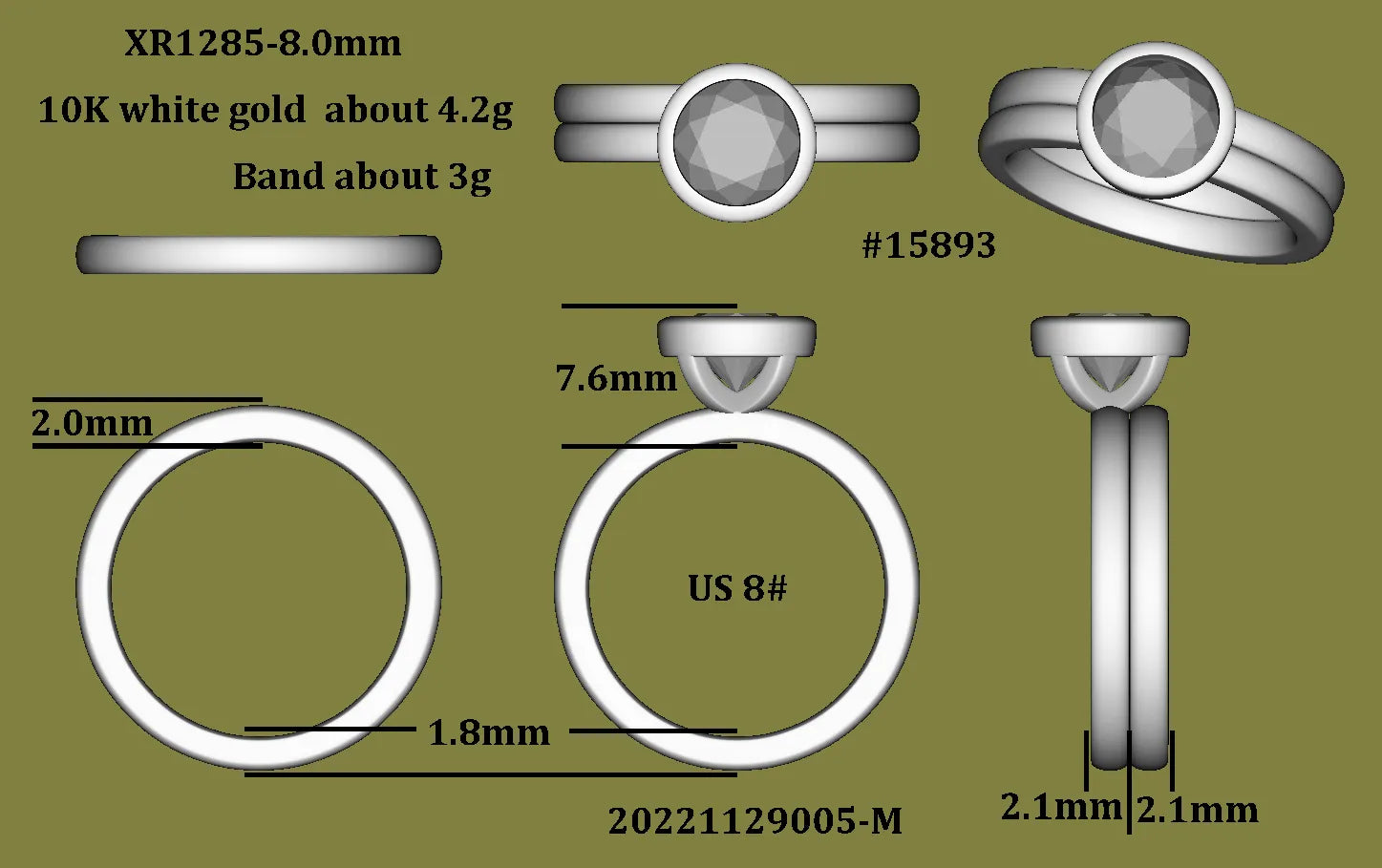 Semi mount of #24537