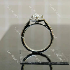 (size 5.5) Doveggs sterling silver 1.5ct Dovie Doutch Marquise moissanite engagement ring