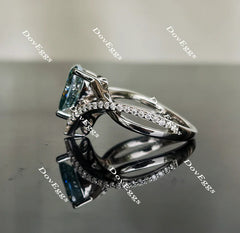 Madison’s marvel cruved band engagement ring only semi-mount only(Exclusively to DovEggs Stones)